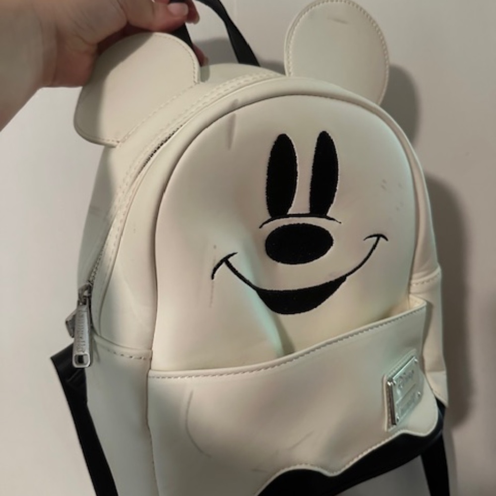 Disney Loungfly Backpack - Glow in the Dark Mickey Ghost